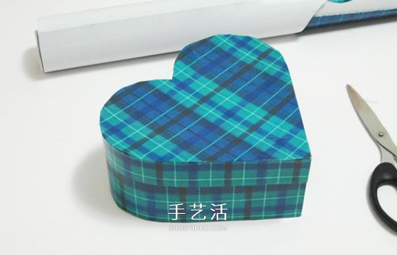 愛心禮品盒的做法圖解 帶蓋心形包裝盒制作 -  rpnrmr.com