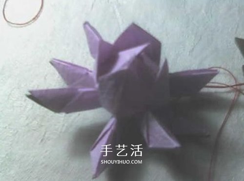 祈福蓮花折紙方法圖解 簡單蓮花的折法步驟 -  rpnrmr.com