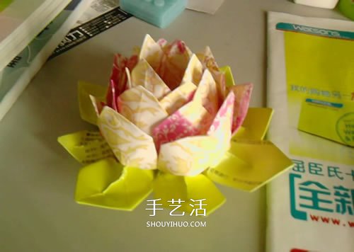 祈福蓮花折紙方法圖解 簡單蓮花的折法步驟 -  rpnrmr.com