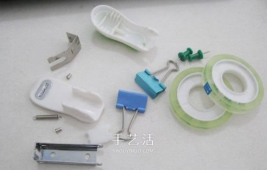 辦公用品手工制作摩托車(chē)模型的方法圖解 -  rpnrmr.com