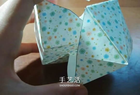 好玩魔術(shù)盒的折法圖解 可收縮盒子的折法步驟 -  rpnrmr.com