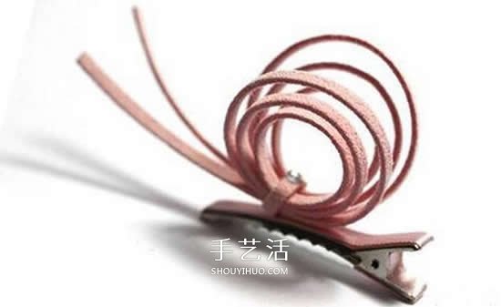 羊皮絨制作蝸牛發(fā)卡圖解 可愛又美麗發(fā)飾DIY -  rpnrmr.com