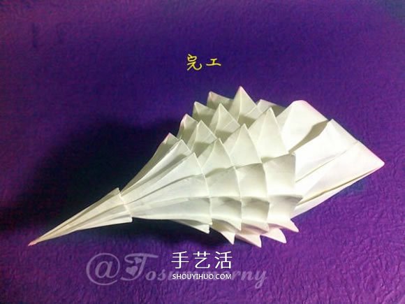 立體海螺的折法圖解 詳細(xì)折紙海螺的過(guò)程步驟 -  rpnrmr.com