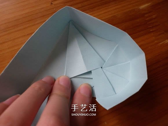 帶蓋子愛心盒子的折法 情人節(jié)愛心盒子折紙 -  rpnrmr.com