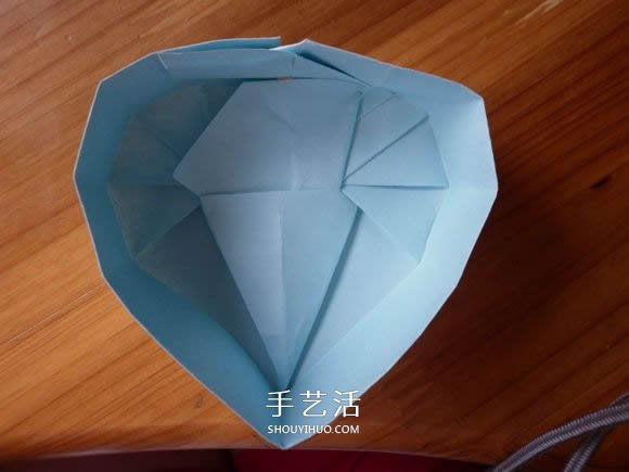 帶蓋子愛心盒子的折法 情人節(jié)愛心盒子折紙 -  rpnrmr.com