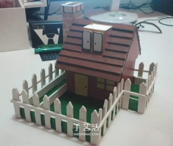 PVC板制作帶院子的房子模型 兼具收納功能 -  rpnrmr.com