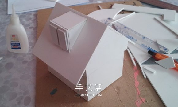 PVC板制作帶院子的房子模型 兼具收納功能 -  rpnrmr.com