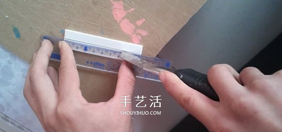 PVC板制作帶院子的房子模型 兼具收納功能 -  rpnrmr.com