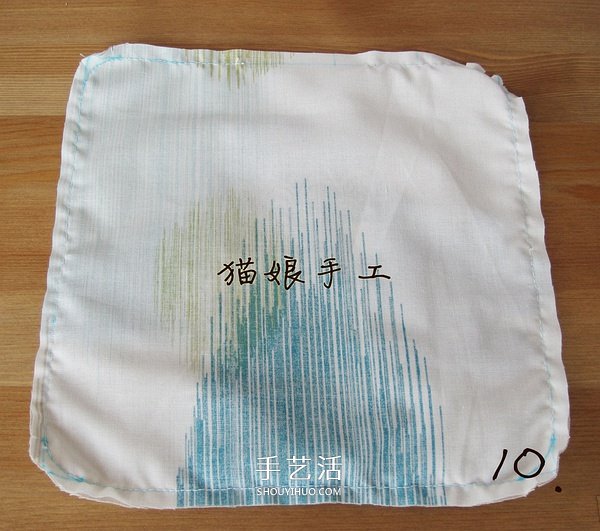 不織布制作祥云桌墊 布藝手工制作云朵桌墊 -  rpnrmr.com