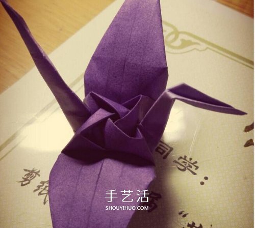 玫瑰千紙鶴的折法圖解 手工折紙玫瑰千紙鶴 -  rpnrmr.com