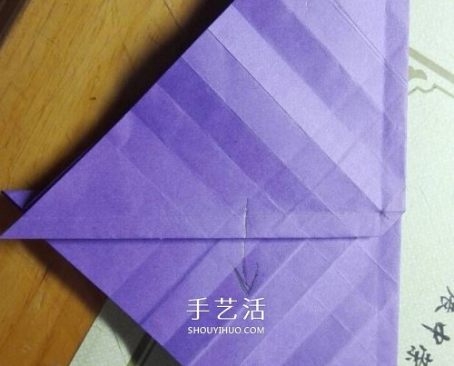 玫瑰千紙鶴的折法圖解 手工折紙玫瑰千紙鶴 -  rpnrmr.com