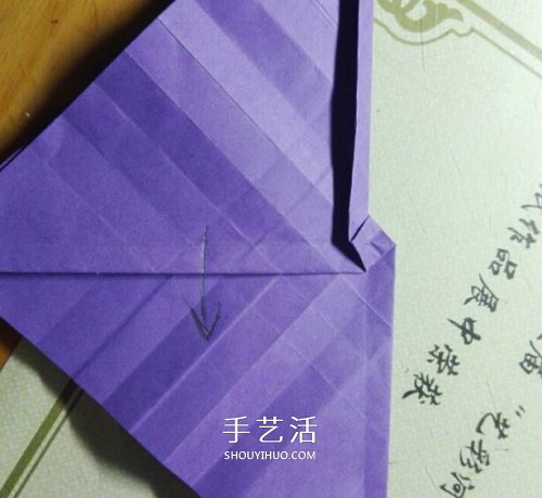 玫瑰千紙鶴的折法圖解 手工折紙玫瑰千紙鶴 -  rpnrmr.com
