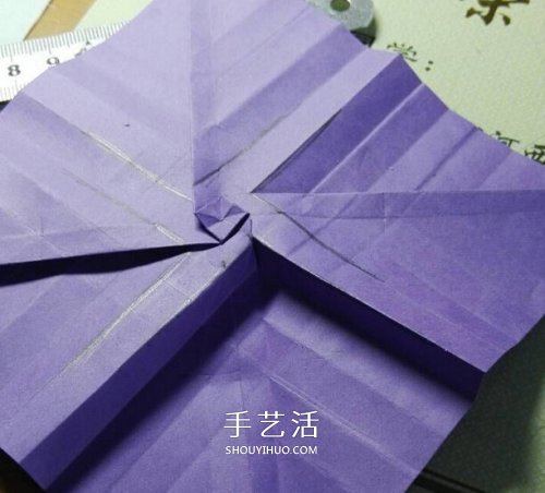 玫瑰千紙鶴的折法圖解 手工折紙玫瑰千紙鶴 -  rpnrmr.com