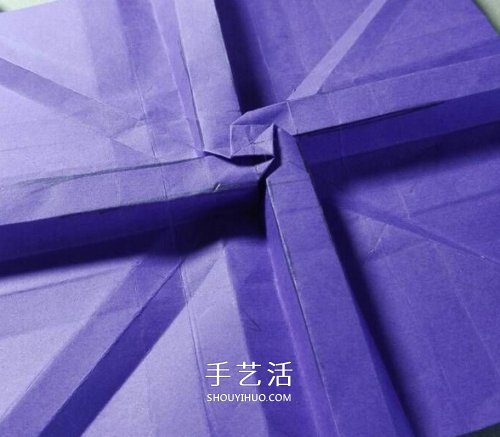 玫瑰千紙鶴的折法圖解 手工折紙玫瑰千紙鶴 -  rpnrmr.com