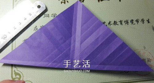 玫瑰千紙鶴的折法圖解 手工折紙玫瑰千紙鶴 -  rpnrmr.com
