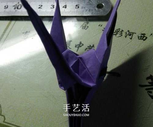 玫瑰千紙鶴的折法圖解 手工折紙玫瑰千紙鶴 -  rpnrmr.com