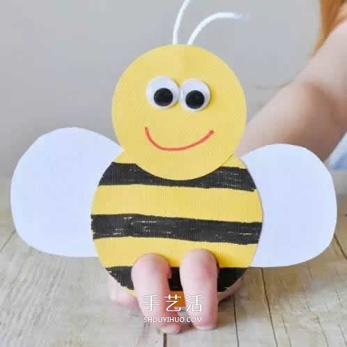 卡紙做手偶玩具的方法 幼兒卡紙手偶簡單制作 -  rpnrmr.com