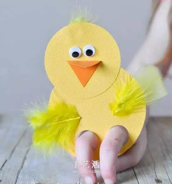 卡紙做手偶玩具的方法 幼兒卡紙手偶簡單制作 -  rpnrmr.com