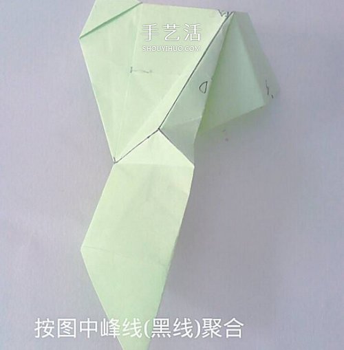 玫瑰百合禮品盒折紙 情人節(jié)完美包裝盒的折法 -  rpnrmr.com