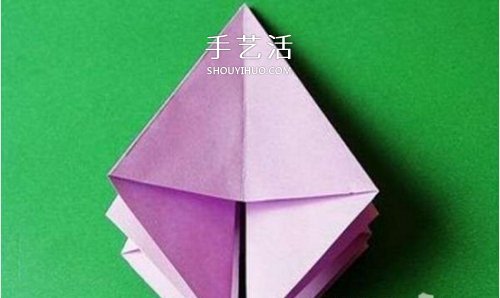 玫瑰百合禮品盒折紙 情人節(jié)完美包裝盒的折法 -  rpnrmr.com