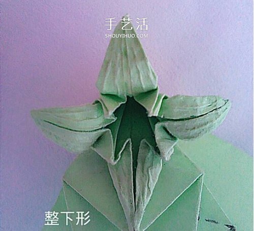 玫瑰百合禮品盒折紙 情人節(jié)完美包裝盒的折法 -  rpnrmr.com