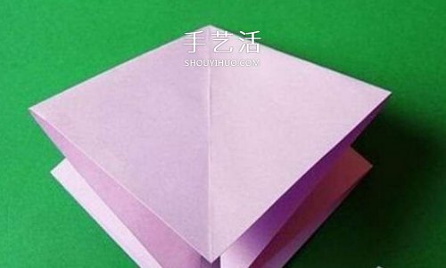 玫瑰百合禮品盒折紙 情人節(jié)完美包裝盒的折法 -  rpnrmr.com