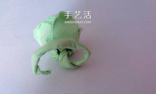 玫瑰百合禮品盒折紙 情人節(jié)完美包裝盒的折法 -  rpnrmr.com