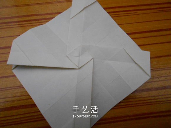 折紙福山玫瑰折法圖解 福山玫瑰花的折法步驟 -  rpnrmr.com