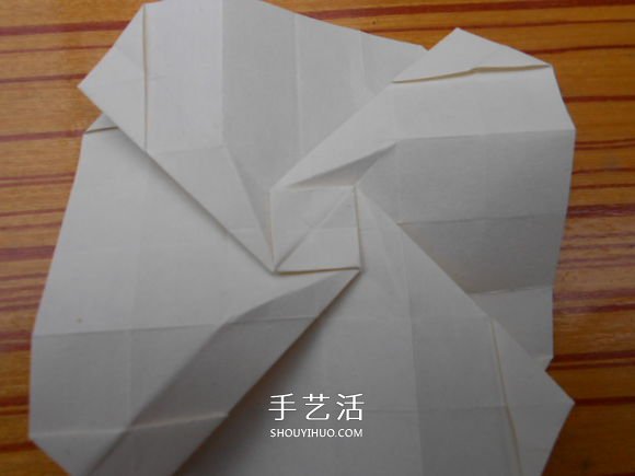 折紙福山玫瑰折法圖解 福山玫瑰花的折法步驟 -  rpnrmr.com