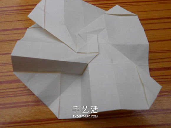 折紙福山玫瑰折法圖解 福山玫瑰花的折法步驟 -  rpnrmr.com