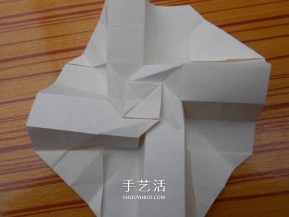 折紙福山玫瑰折法圖解 福山玫瑰花的折法步驟 -  rpnrmr.com