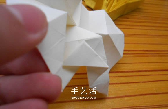 折紙福山玫瑰折法圖解 福山玫瑰花的折法步驟 -  rpnrmr.com