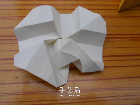 折紙福山玫瑰折法圖解 福山玫瑰花的折法步驟 -  rpnrmr.com