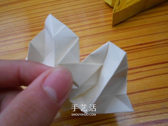 折紙福山玫瑰折法圖解 福山玫瑰花的折法步驟 -  rpnrmr.com
