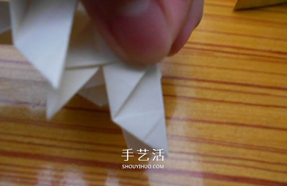 折紙福山玫瑰折法圖解 福山玫瑰花的折法步驟 -  rpnrmr.com