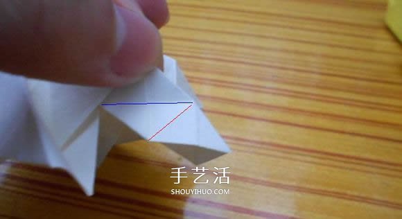 折紙福山玫瑰折法圖解 福山玫瑰花的折法步驟 -  rpnrmr.com