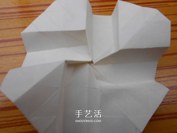 折紙福山玫瑰折法圖解 福山玫瑰花的折法步驟 -  rpnrmr.com