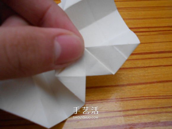折紙福山玫瑰折法圖解 福山玫瑰花的折法步驟 -  rpnrmr.com