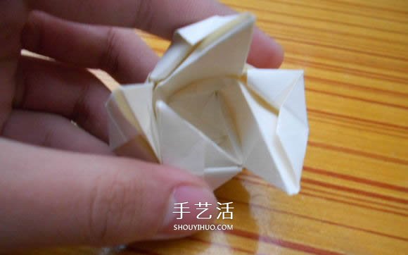 折紙福山玫瑰折法圖解 福山玫瑰花的折法步驟 -  rpnrmr.com