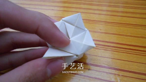 折紙福山玫瑰折法圖解 福山玫瑰花的折法步驟 -  rpnrmr.com