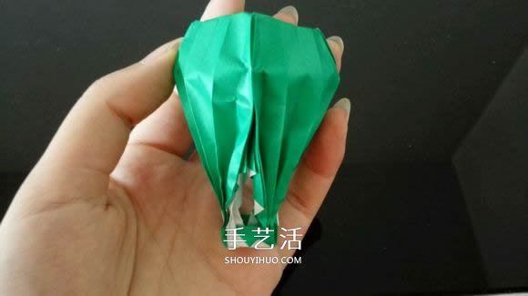 折紙熱氣球的方法過程 熱氣球的折法圖解教程 -  rpnrmr.com