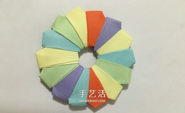 彩虹棒棒糖的折法圖解 兒童折紙棒棒糖的方法 -  rpnrmr.com