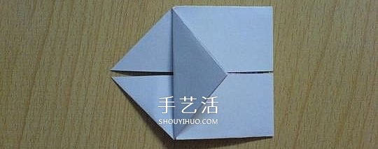 簡單心形折紙圖解教程 手工桃心的折法步驟 -  rpnrmr.com