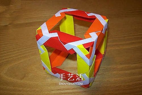 折紙魔方的方法圖解 手工立方體方塊的折法 -  rpnrmr.com