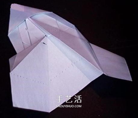 復(fù)仇者紙飛機(jī)的折法 折紙戰(zhàn)斗機(jī)的詳細(xì)圖解 -  rpnrmr.com