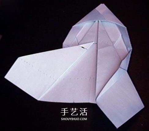 復(fù)仇者紙飛機(jī)的折法 折紙戰(zhàn)斗機(jī)的詳細(xì)圖解 -  rpnrmr.com