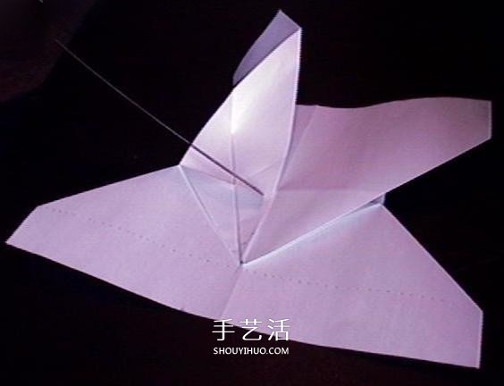 復(fù)仇者紙飛機(jī)的折法 折紙戰(zhàn)斗機(jī)的詳細(xì)圖解 -  rpnrmr.com