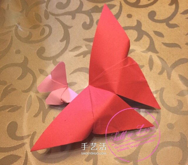 兒童折紙蝴蝶的教程 簡(jiǎn)單漂亮蝴蝶的折法圖解 -  rpnrmr.com