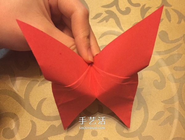 兒童折紙蝴蝶的教程 簡(jiǎn)單漂亮蝴蝶的折法圖解 -  rpnrmr.com