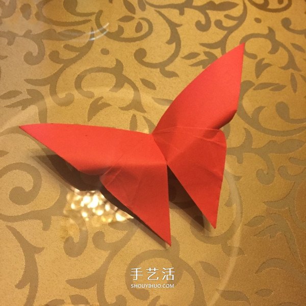 兒童折紙蝴蝶的教程 簡(jiǎn)單漂亮蝴蝶的折法圖解 -  rpnrmr.com